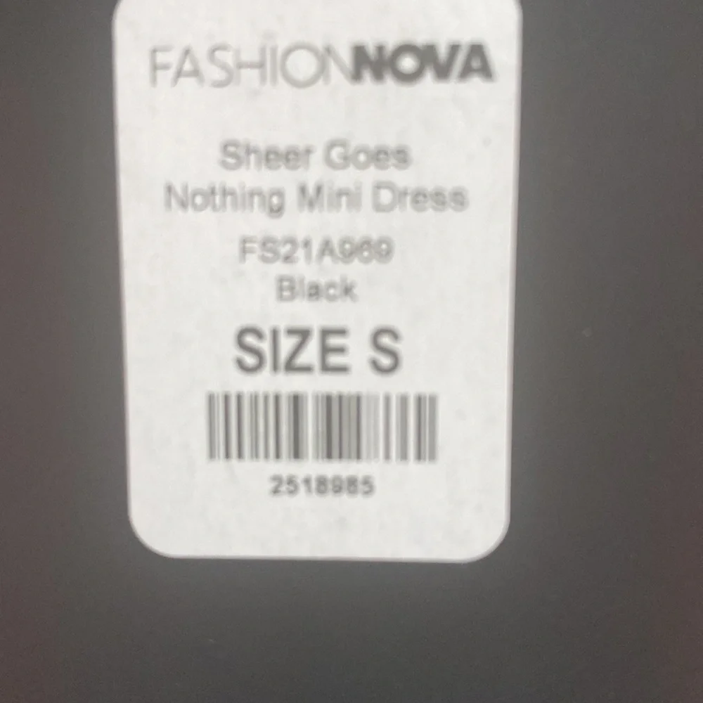 Sheer Goes Nothing Mini Dress - Picture 6 of 6